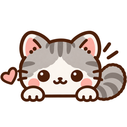 logo kucing lucu bubumeowzz pocky